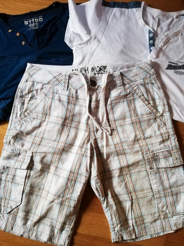 Sommer Paket Gr.S 170 Bermuda Shorts, Shirt in Altenburg