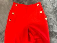 Zara Hose stoffhose Jeans rot Gold Gr. M 38 Berlin - Pankow Vorschau