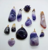 Konvolut Amethyst Anhänger Schmuck Edelstein Niedersachsen - Tostedt Vorschau