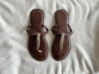 Flip Flops Abercrombie & Fitch Leder Größe 40 Nordrhein-Westfalen - Leverkusen Vorschau