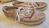 Vans off the wall Sneaker rosa Glitzer Größe 36 Bayern - Hösbach Vorschau