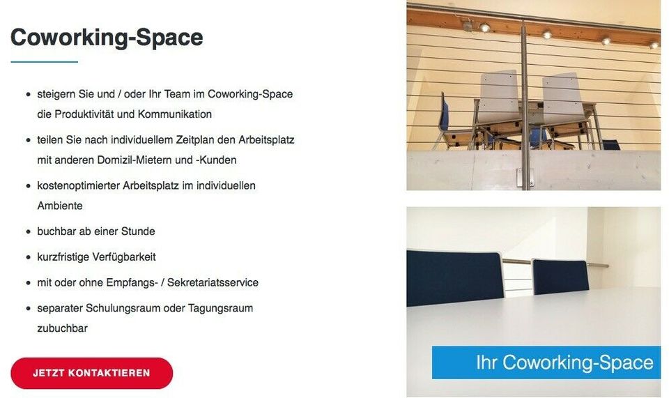 Büro Coworking Arbeitsplatz Bürogemeinschaft Büroservice ab € 19 in München