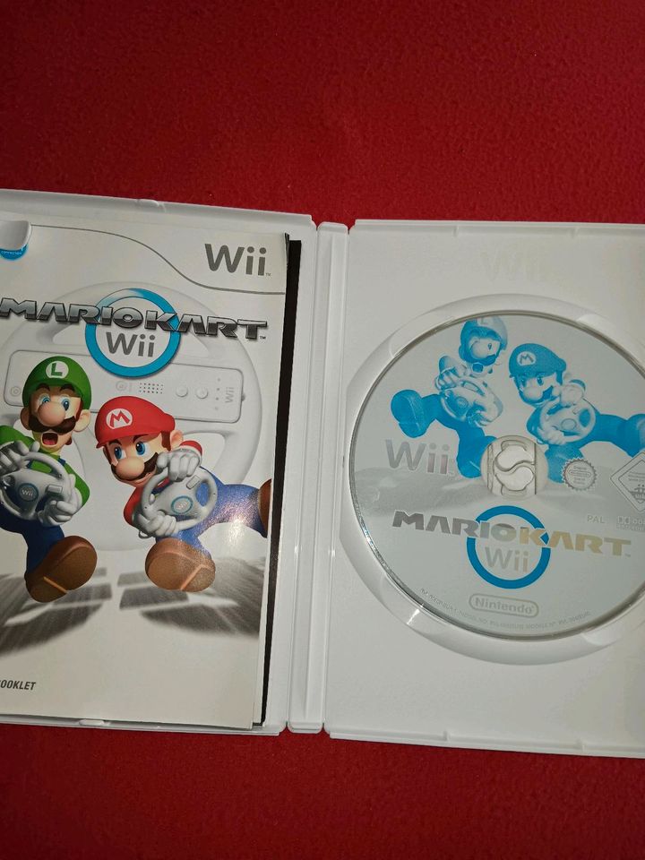Nintendo Wii Mario Kart Spiel,Beschreibung&Ovp&Beschreibung in Uetersen