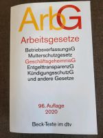 Arbeitsgesetze, 96. Auflage 2020 Bayern - Langquaid Vorschau