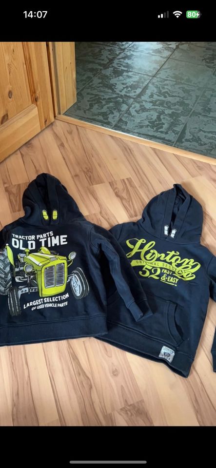 2er Set Hoodies für Jungs Gr.110 in Weitendorf Laage