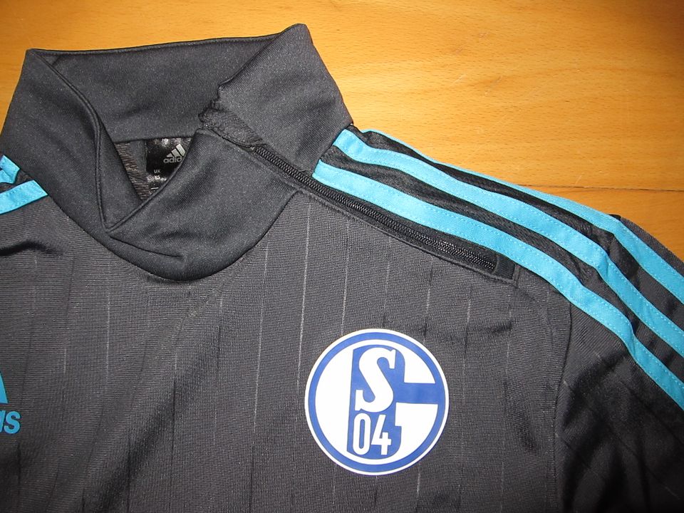 FC Schalke 04 Adidas Fußball Shirt langarm XS Sweatshirt Trikot in Püttlingen