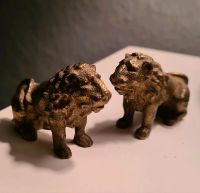 Zwei kleine Löwen / Figuren gold Messing Bronze alt Nordrhein-Westfalen - Dorsten Vorschau