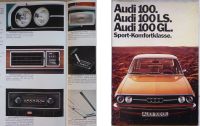 Audi 100 Prospekt Preisliste 1974 Bayern - Weßling Vorschau