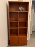 Wooden compartmental shelf with doors194hx110w x33cm bookcase Hessen - Oberursel (Taunus) Vorschau