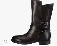 Damen Biker Boots Leder schwarz Gr.4/ 37 Clarks Baden-Württemberg - Leonberg Vorschau