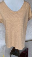 T-Shirt Größe M Farbe  senfgelb/schwarz Gesamt-Länge: 63 cm Hessen - Calden Vorschau