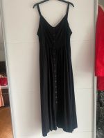 Maxikleid C&A schwarz mit Knopfleiste Gr. 44 Bayern - Waging am See Vorschau