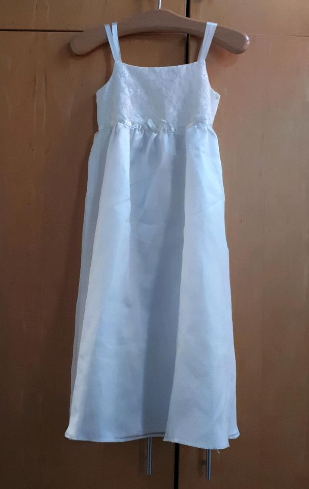 Trägerkleid weiß/creme Gr. 146 in Armsheim