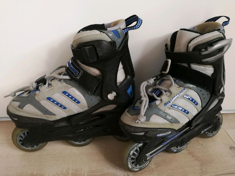 Skater Inliner Gr. 29-34 verstellbar Rollerblade Composite in Wittichenau