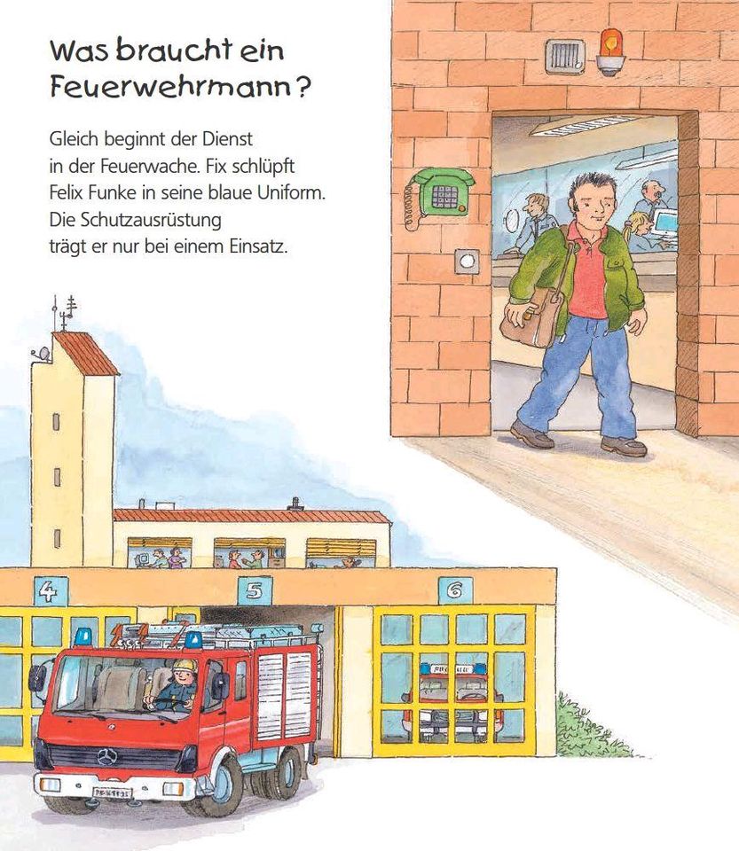 Wieso weshalb warum Die Feuerwehr in Berlin