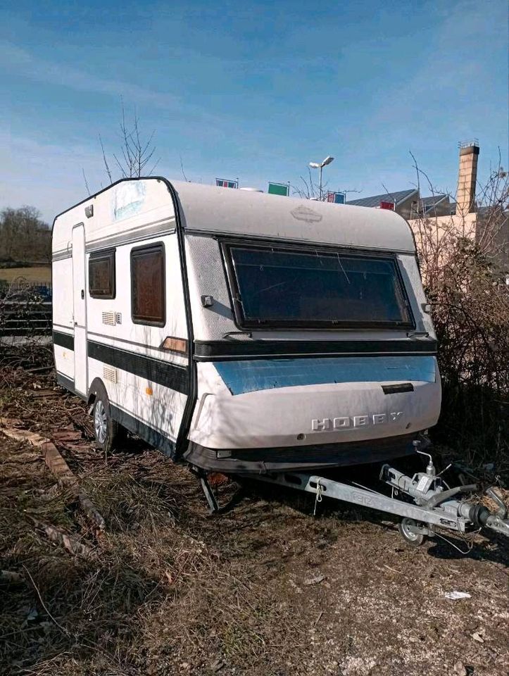 Wohnwagen Hobby BJ 1990,tüv 7/24,Gas 6/24 in Nürtingen