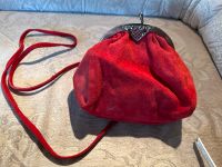 Damen Handtasche rot Wildleder Tracht Velours Leder neu Sachsen - Bannewitz Vorschau