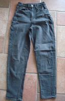 Jeans ripped anthrazit High Waist von H&M Gr. 34 Brandenburg - Neuruppin Vorschau
