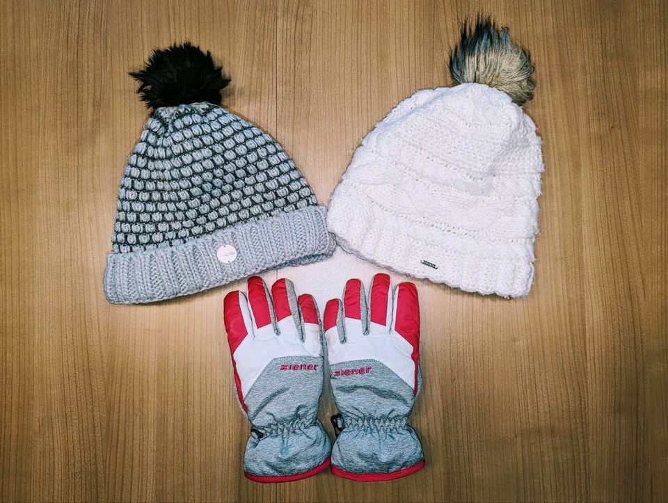 Winterset Mädchen Mütze Handschuhe in Eisenhüttenstadt