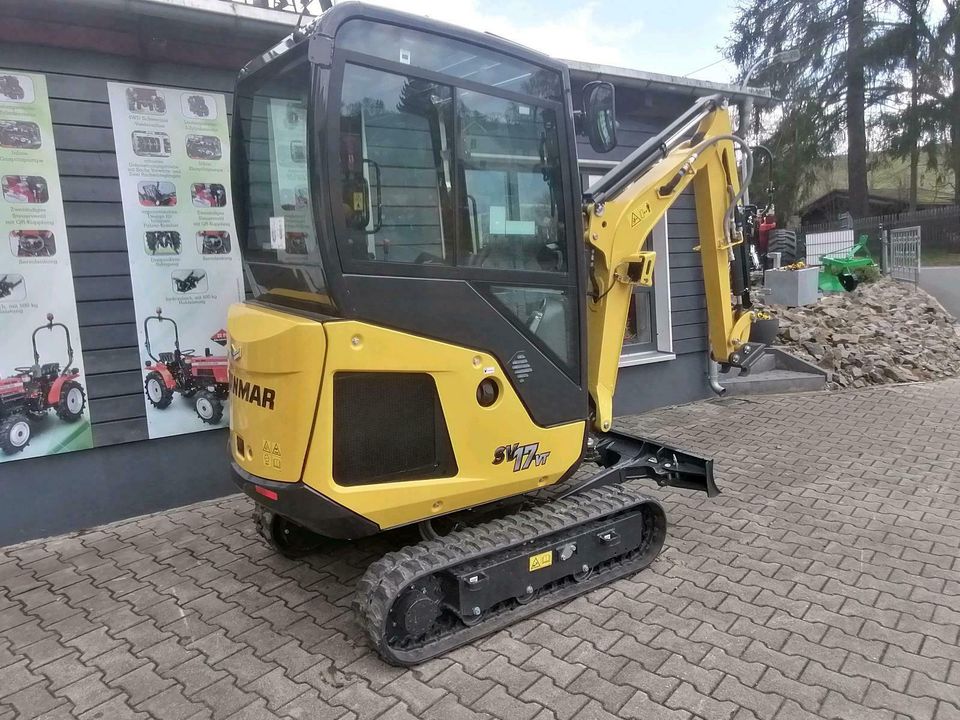 Minibagger Yanmar SV 17 VT in Mulda