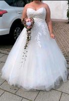 Brautkleid mit Glitzertüll Gr. 48 Bayern - Mammendorf Vorschau