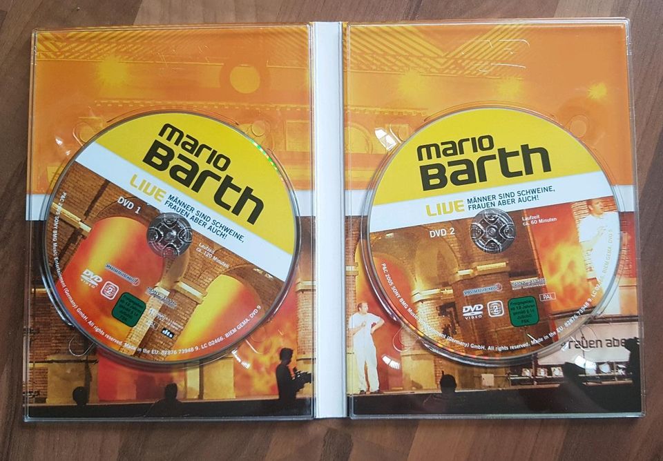 Paket DVDs Mario Barth Männer sind.. Michael Mittermeier Paranoid in Teublitz