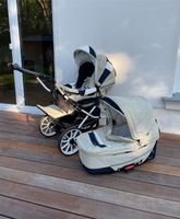 Emmaljunga Kinderwagen Super Nitro Kombi blau beige Brandenburg - Bergholz Rehbrücke Vorschau