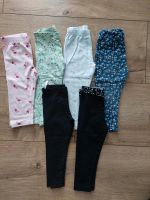 Set 6x Leggings Gr 92 Niedersachsen - Süpplingen Vorschau