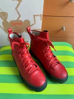 Gr. 38 CAMPER Brutus Stiefeletten Leder rot TOP Stuttgart - Vaihingen Vorschau
