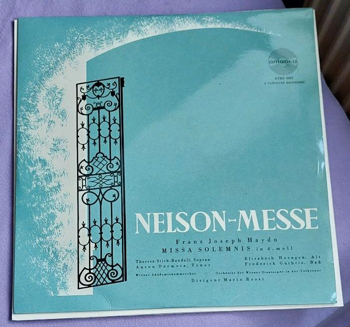 Franz Joseph Haydn, Nelson-Messe in Vinyl, LP, Schallplatte in Ebersbach an der Fils