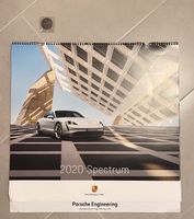 Porsche Spectrum Kalender 2020 mit Münze Niedersachsen - Bad Laer Vorschau