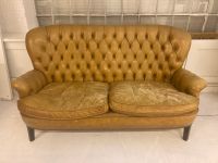 Chesterfield Ledersofa 2-Sitzer Hamburg - Altona Vorschau