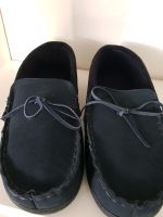 Isotoner Men' s Slippers Boater Moc Mokkassin Navy Hausschuhe Neu Hessen - Riedstadt Vorschau