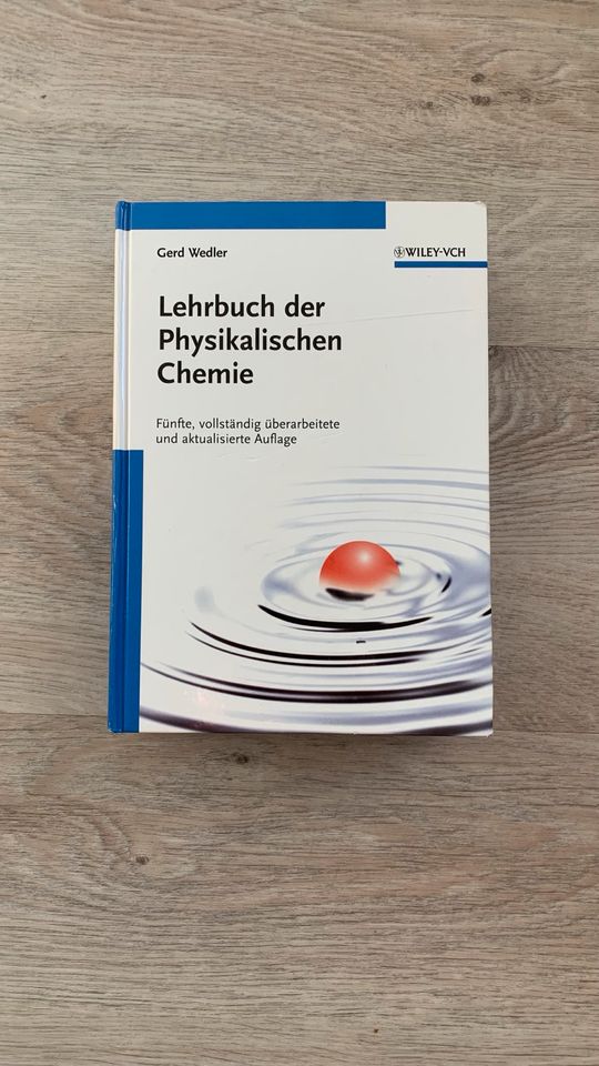 Lehrbuch der Physikalischen Chemie - Wedler in Gießen