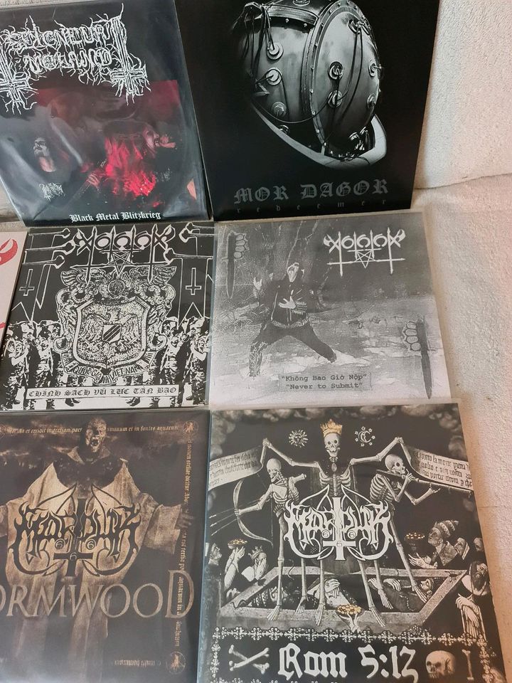 Black metal vinyl Sammlung 5 Vothana marduk veles voland in Leverkusen