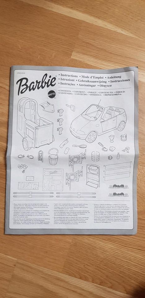 Barbie Pferdeanhänger mit Cabriolet Auto in super Zustand in Leipzig