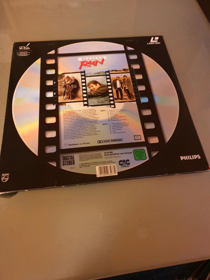 Midnight run laserdisc in Oftersheim