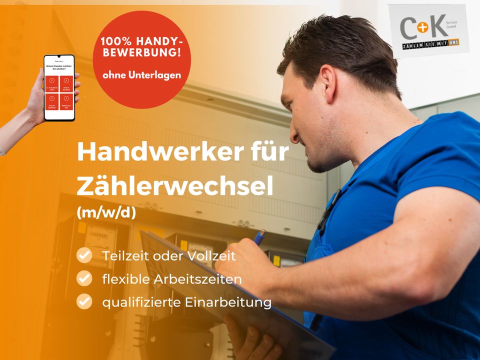 Handwerker für Zählerwechsel (m/w/d) - VZ o. TZ #CK13H in Berlin