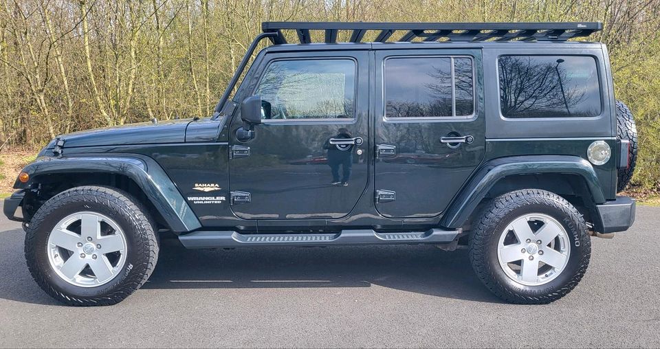 Jeep Wrangler Serie 6 Unlimited Sahara 2.81 CRD 5AT in Troisdorf