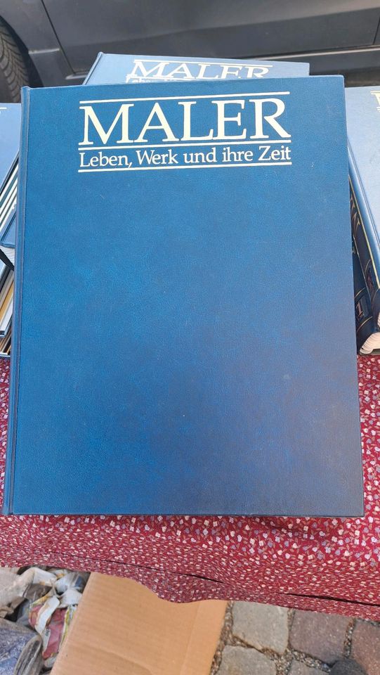 Maler, Leben Werk und ihre Zeit,Band 1-8 in Wangen im Allgäu