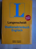 Langenscheidt Studienwörterbuch Englisch 1512 Seiten Kiel - Ellerbek-Wellingdorf Vorschau