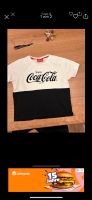 Coca Cola Crop T-Shirt S cropped Shirt blau weiß Bayern - Wassertrüdingen Vorschau