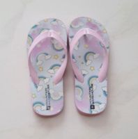 FlipFlops Badeschuhe für Mädchen  mit Regenbogen-Muster Gr. 33 Bonn - Lessenich Vorschau