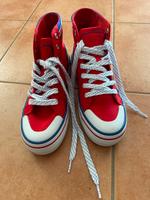 Rote stylische Sneaker 37 40 neu Damen Mädchen Hessen - Rockenberg Vorschau