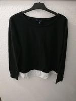 GAP Pullover mit Blusendetail schwarz Hessen - Petersberg Vorschau