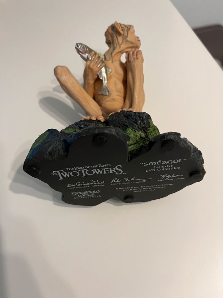 Lord Of The Rings Gollum Statue Figure Smeagol 17cm Sideshow Weta in Nürnberg (Mittelfr)