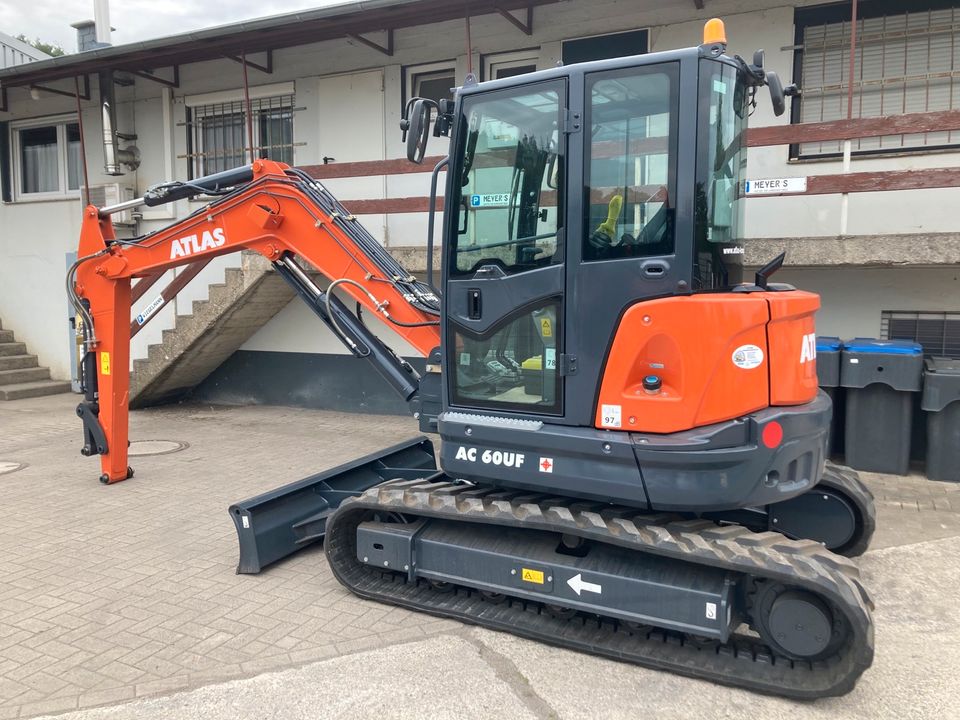 neuer Atlas-Minibagger AC 60 UF inkl. SWE MS 03 + Löffelpaket in Arnsberg