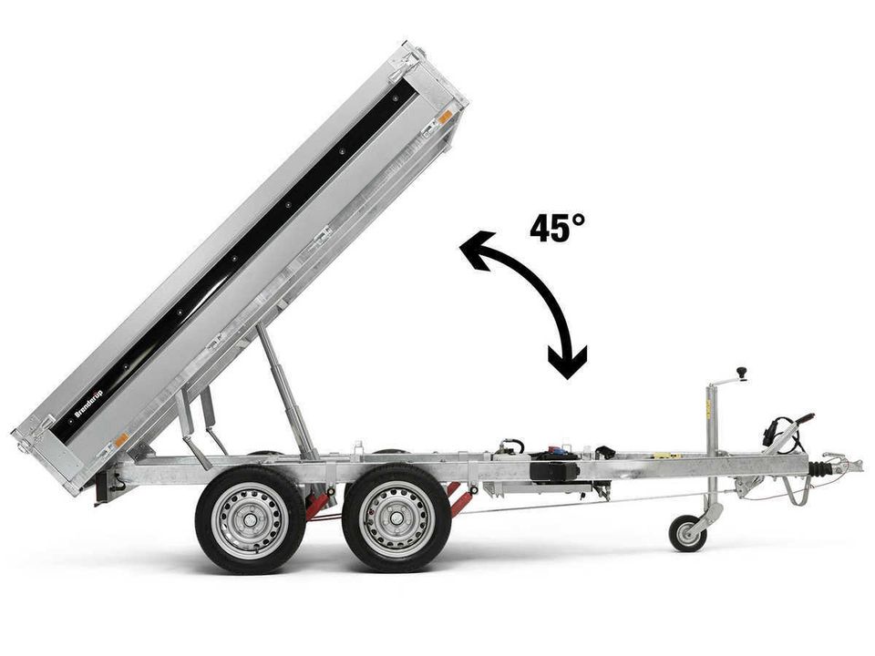 BRENDERUP PKW Anhänger Kipper 1500kg 258x143x34cm NEUFAHRZEUG in Cottbus