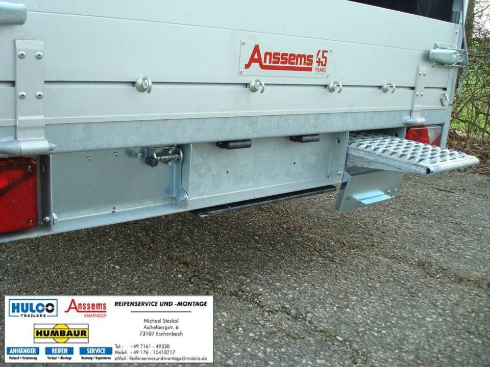 Anssems ASX2500-325x178x30 Rampen & Aktionsplane,neu,Anhänger in Hechingen