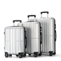 Koffer Set 3-teilig Trolley 8815  Grau/Silber 4 Doppelräder 90€* Nordrhein-Westfalen - Hagen Vorschau